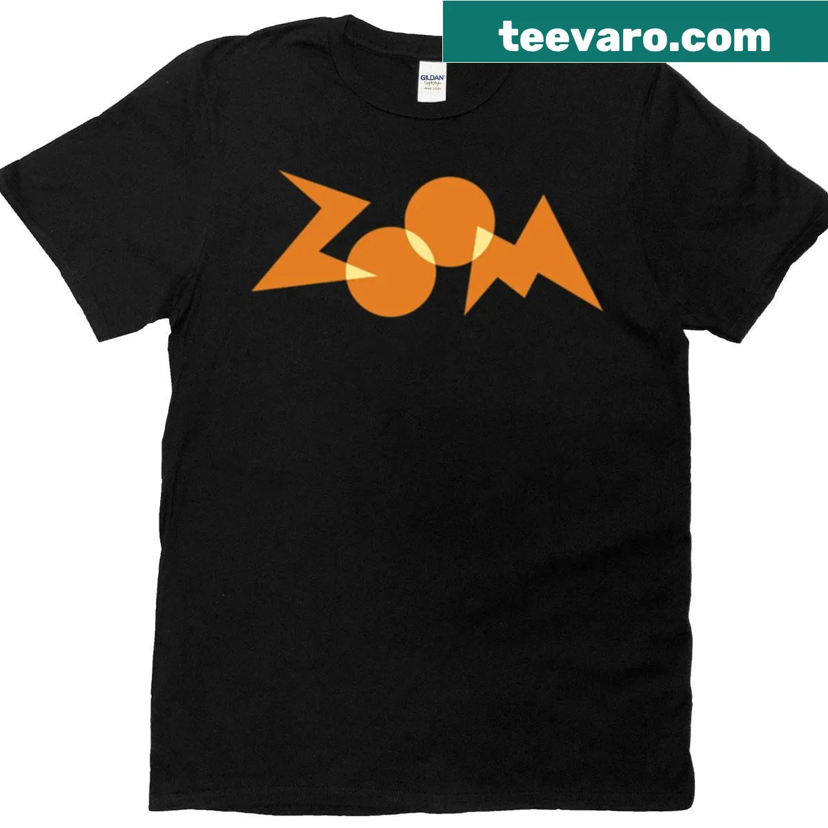 Minimalist Zoom graphic t-shirt, simple design for virtual meeting enthusiasts — on a men's t-shirt