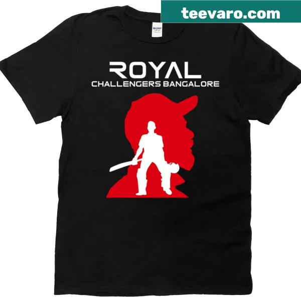 Virat Kohli design t-shirt featuring an artistic graphic