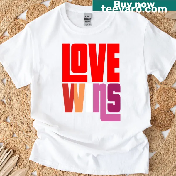 Oversized t-shirt featuring bold typography celebrating bisexual love and pride.