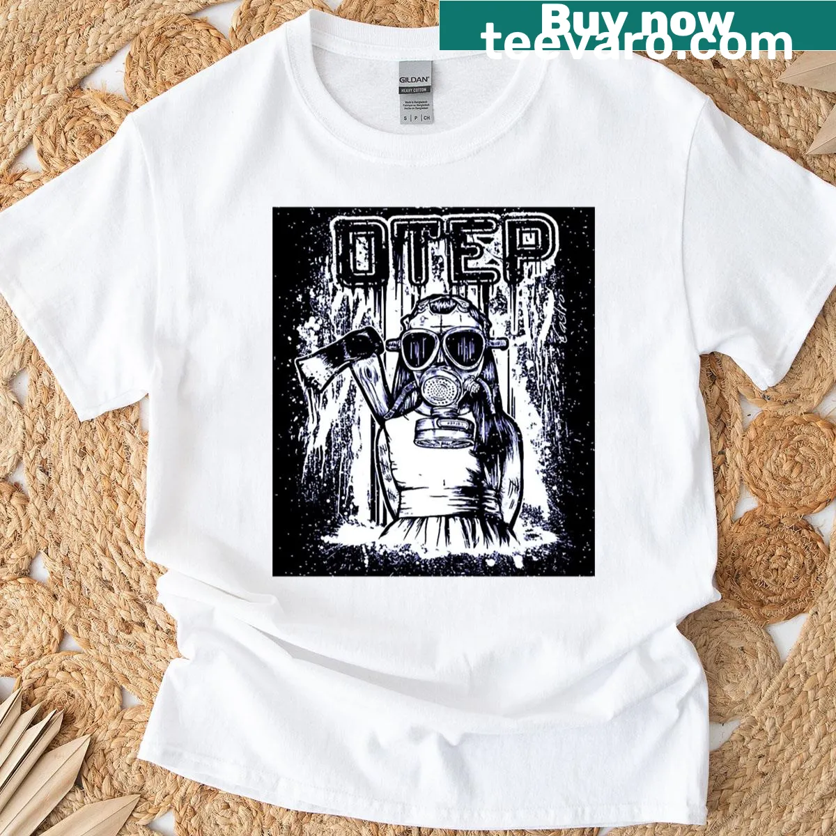 Playful t-shirt with the phrase 'Chop It Up' — on a men's t-shirt