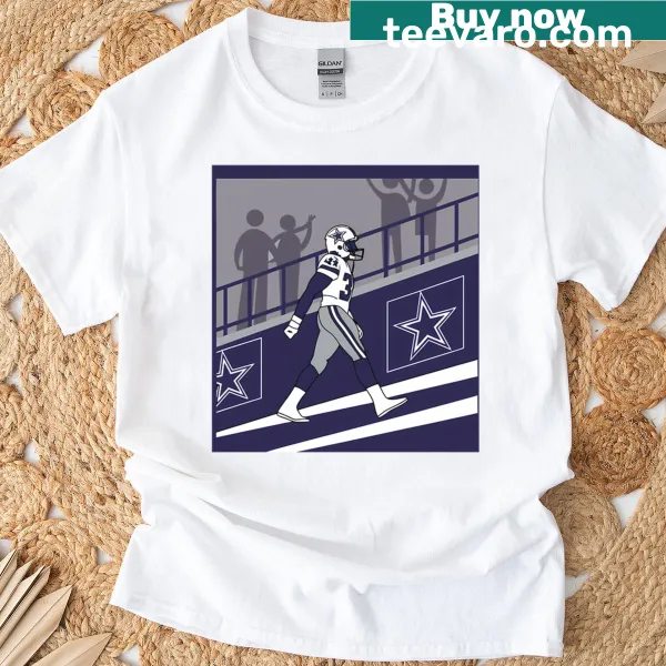 Emblematic T-shirt representing cowboy confidence and sports pride