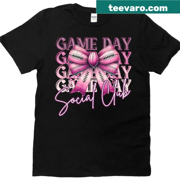 Vintage-style oversized T-shirt for football game days