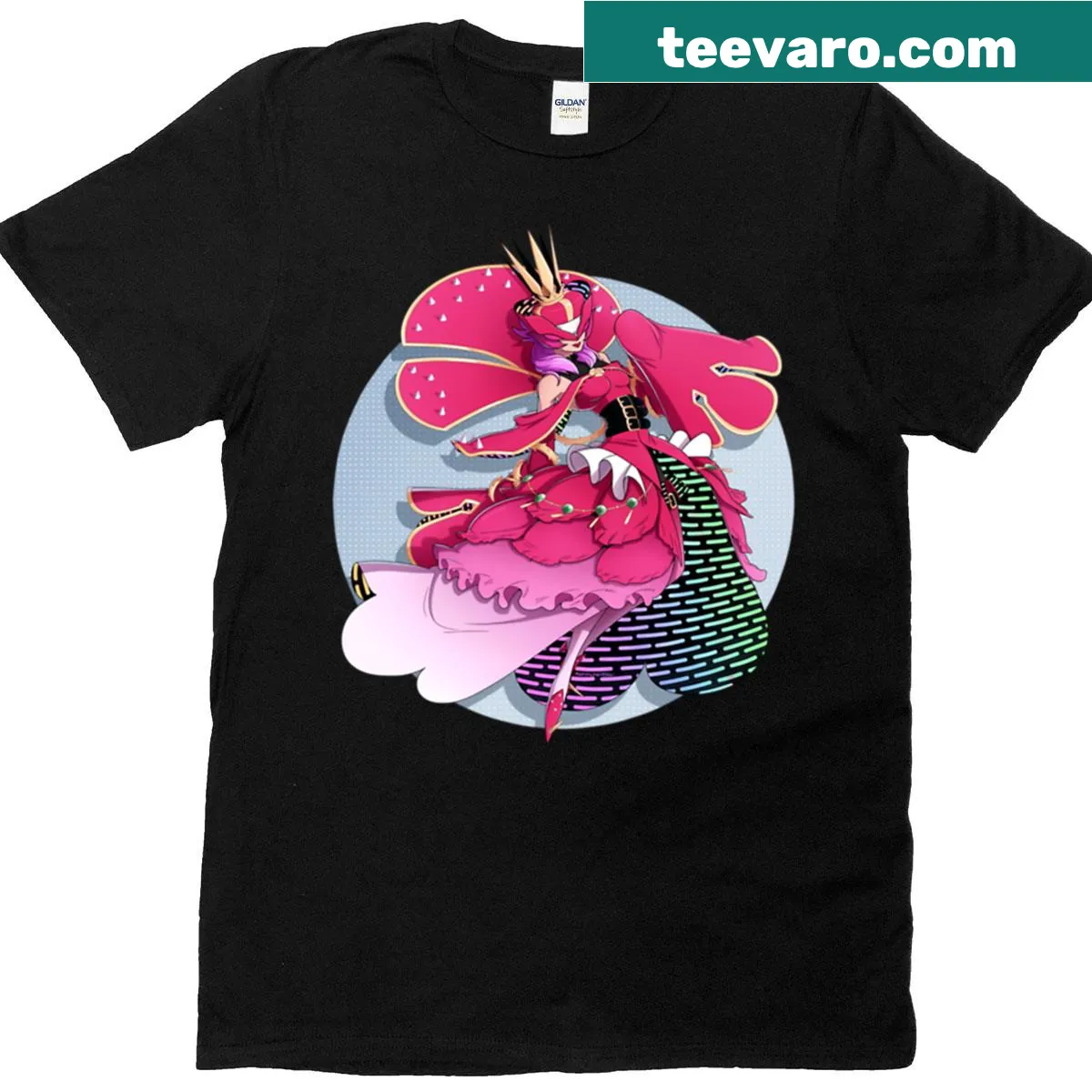 Minimalist t-shirt featuring abstract typographical design — on a men's t-shirt