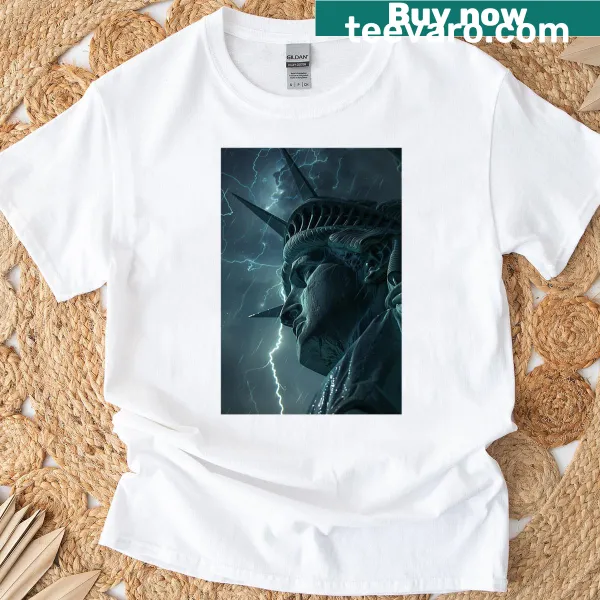 Storm Coming t-shirt featuring bold storm graphic design.