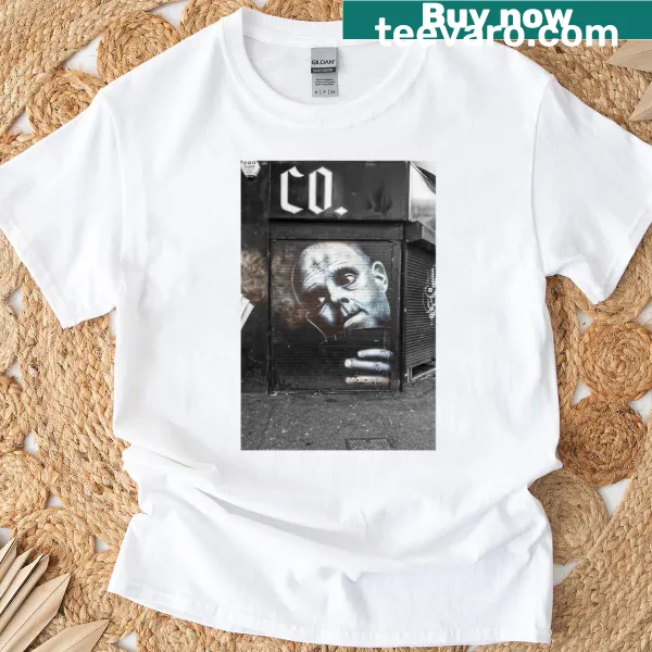 T-shirt featuring bold imagery representing gambling and chance