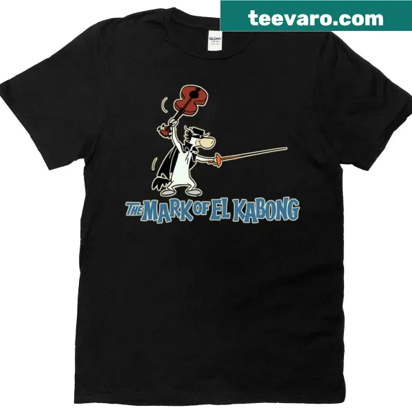 Retro style t-shirt featuring El Kabong graphic