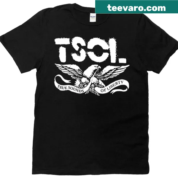 Vintage-style Tsol Band logo graphic T-shirt
