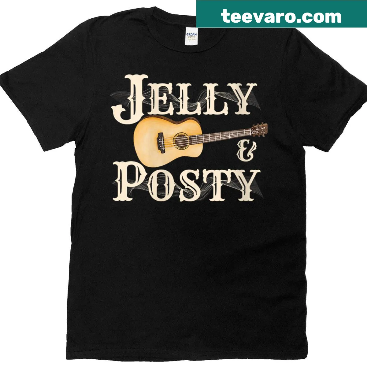 Vintage-style shirt for country music fans with a retro music tour design — on a men's t-shirt