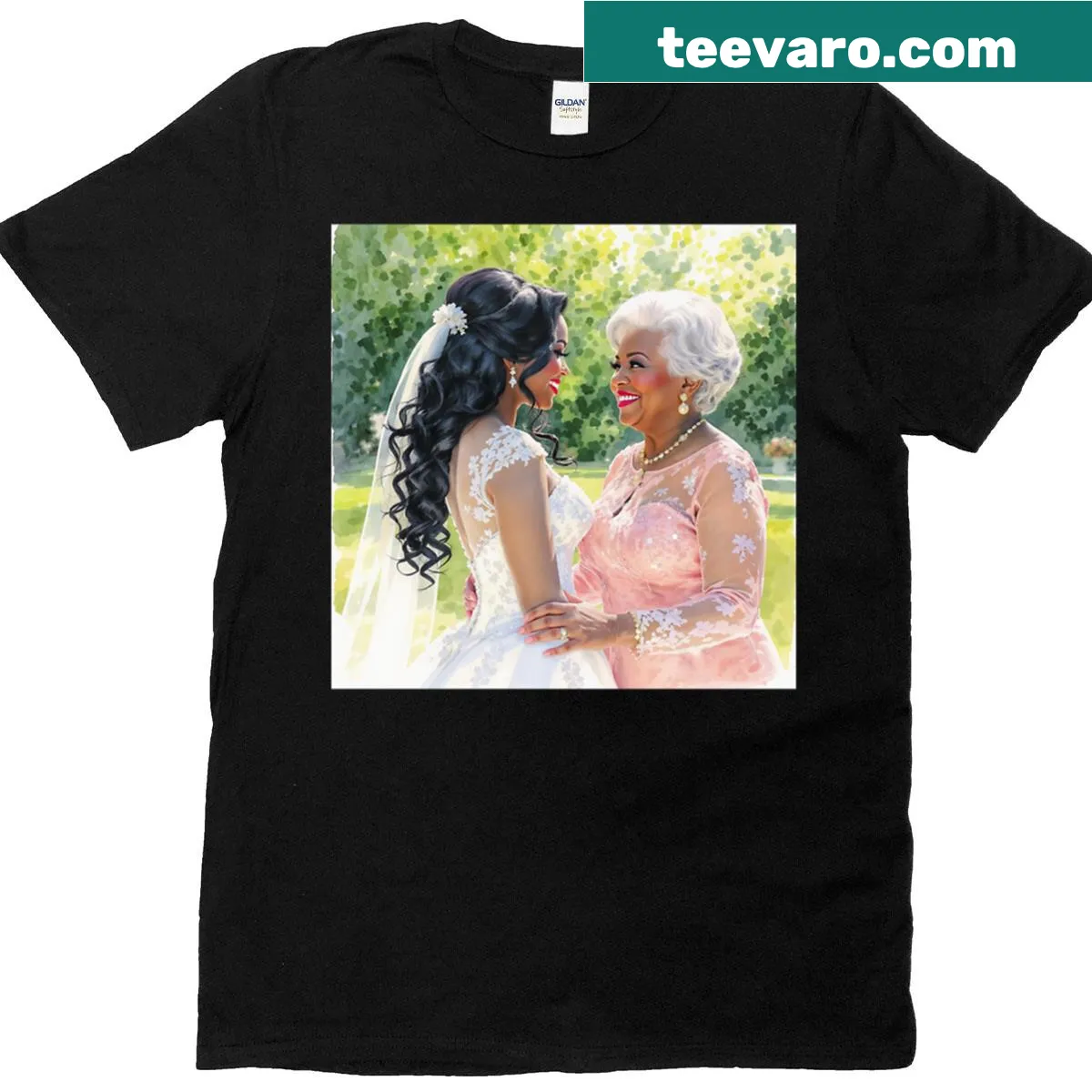 Sentimental t-shirt with the text 'A Mother’s Wish' — on a men's t-shirt