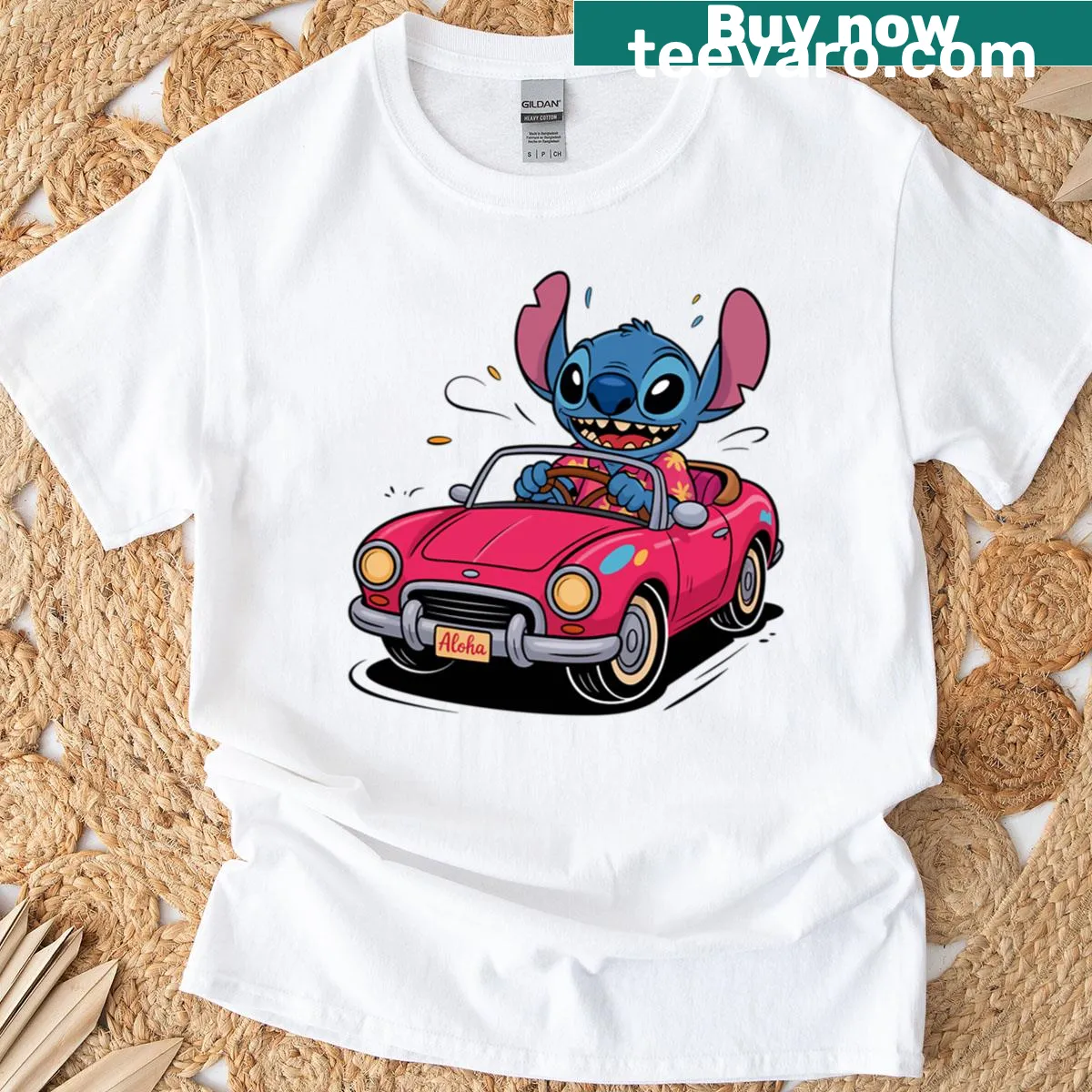 Whimsical illustration on an adorable t-shirt design — on a men's t-shirt