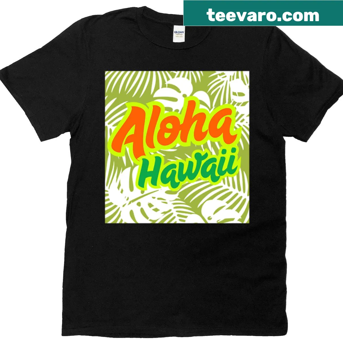 T-shirt featuring a design celebrating Hawaii — on a men's t-shirt