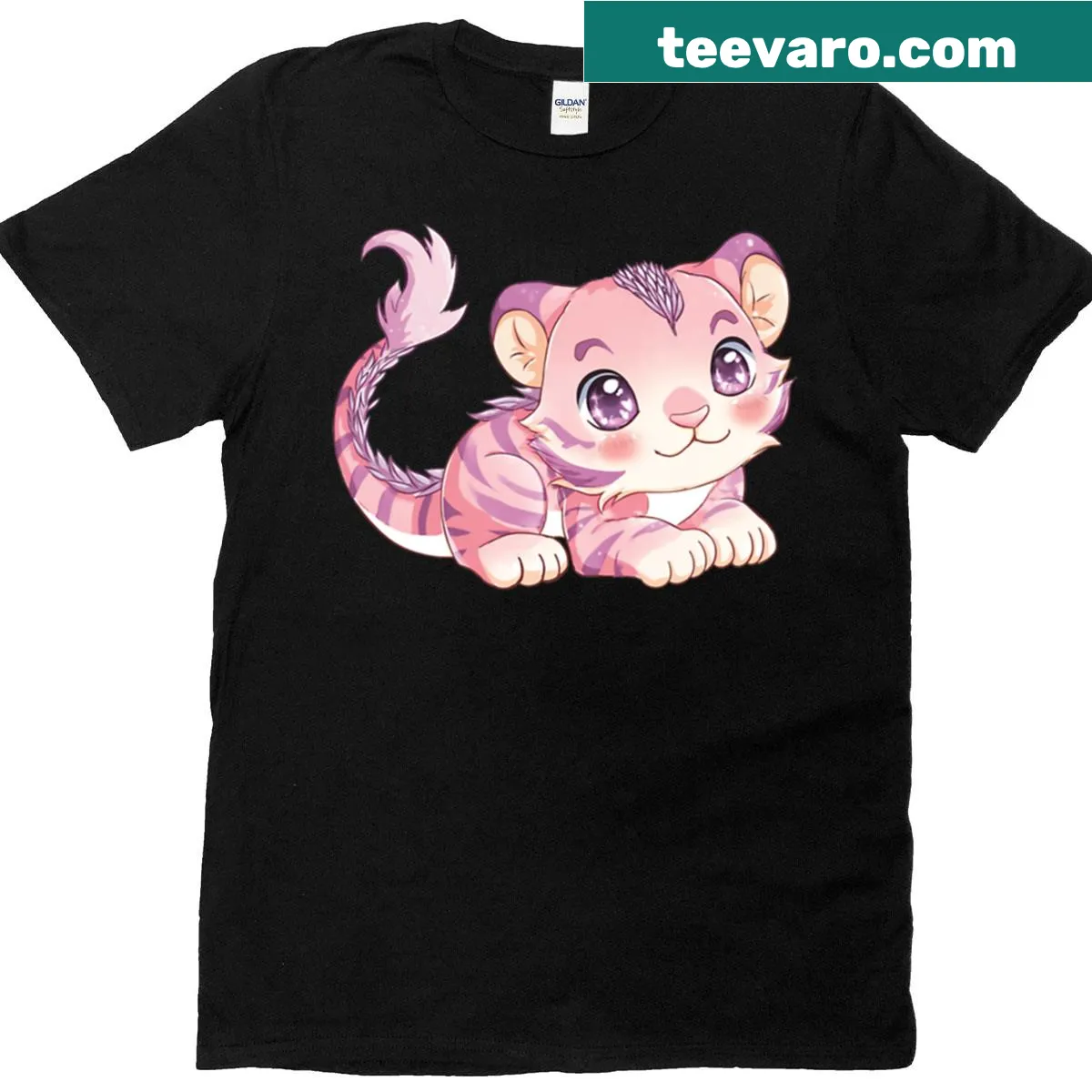 Cute Baby Faze cartoon character illustration on t-shirt — on a men's t-shirt