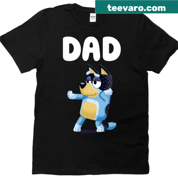 Funny dad t-shirt with a humorous illustration about fatherhood