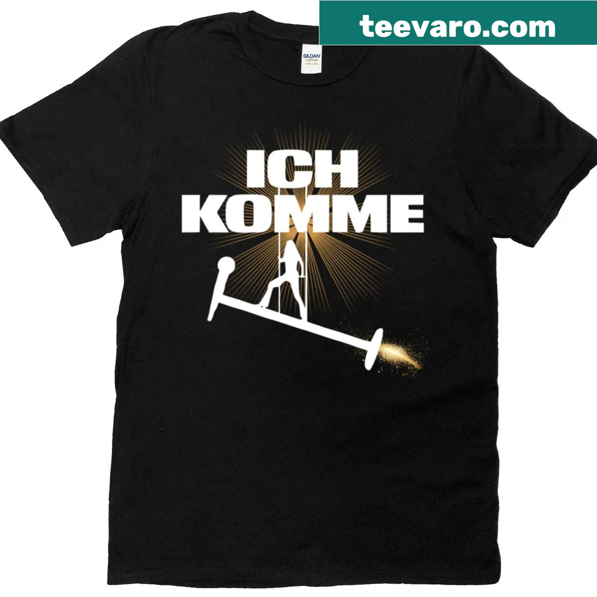 Eurovision 2025 Finland T-shirt featuring Erika Vikman — on a men's t-shirt