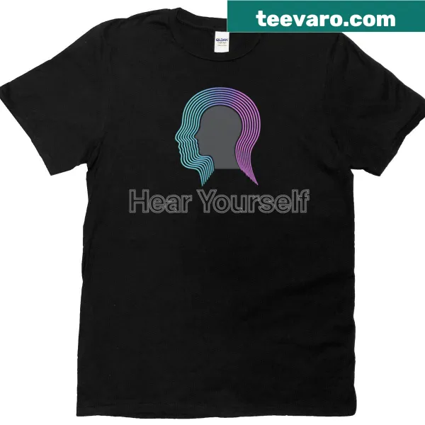 T-shirt featuring an illustration promoting mindfulness and self-awareness