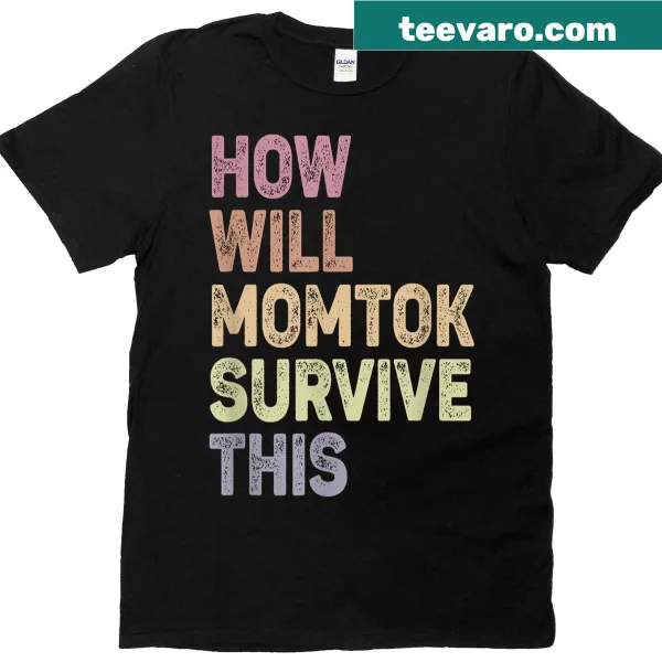 T-shirt humorously depicting modern mom life and social media