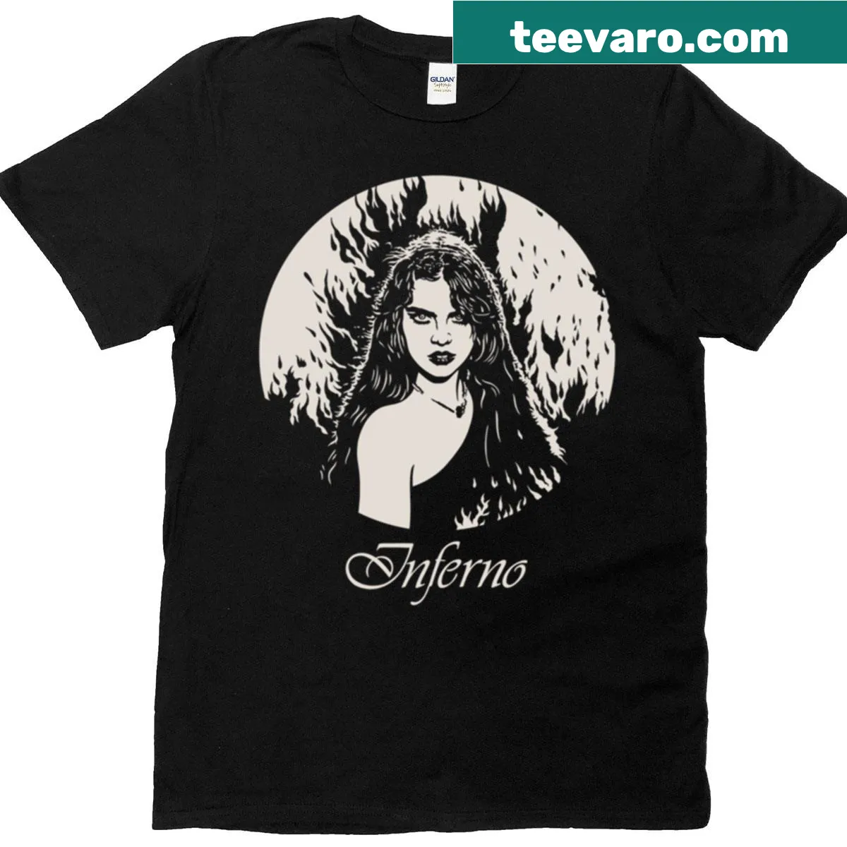 T-shirt inspired by Dario Argento's horror film 'Inferno' — on a men's t-shirt