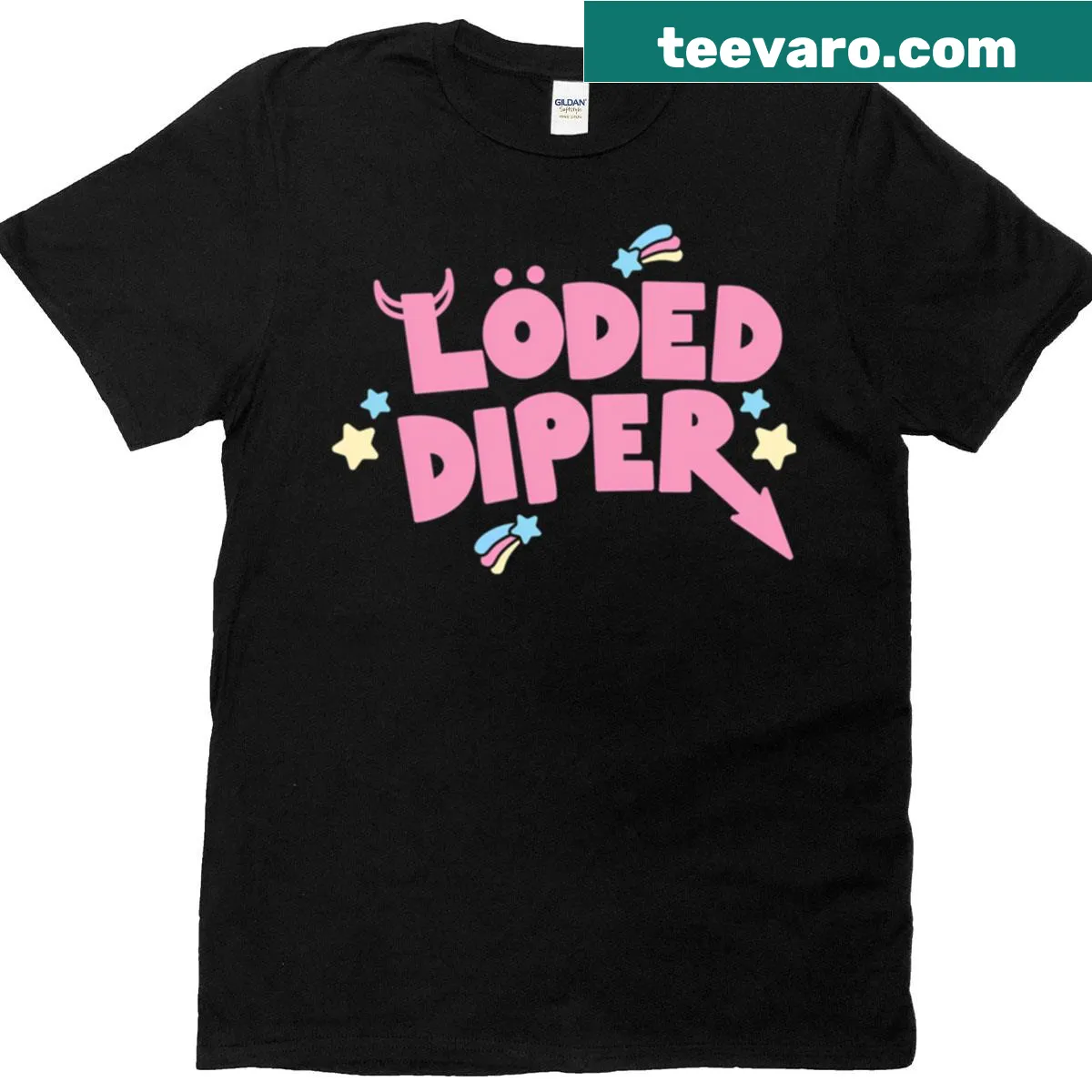 Nostalgic T-shirt for kids featuring vintage music and movie themes — on a men's t-shirt