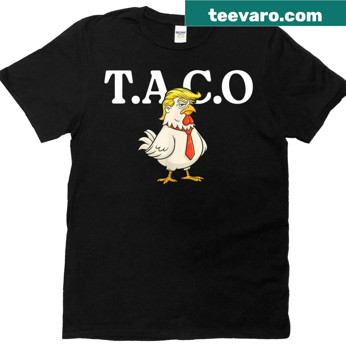 Funny taco-themed t-shirt featuring the phrase Lets Go Taco Taco — on a men's t-shirt