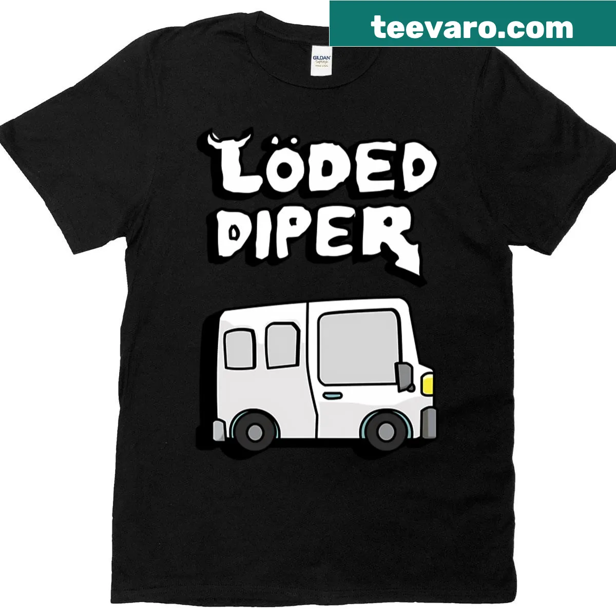 T-shirt for kids featuring vintage music and movie theme — on a men's t-shirt