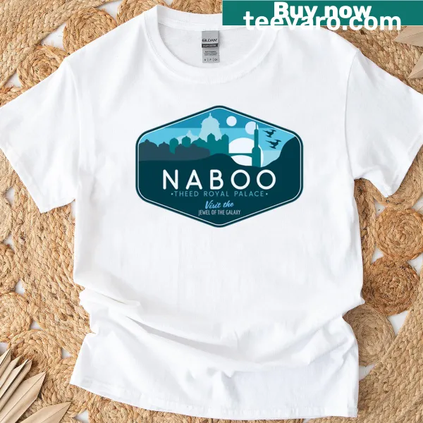 T-shirt featuring Theed Royal Palace from Naboo