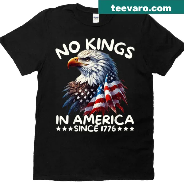 Patriotic t-shirt with USA flag and bold text about independence