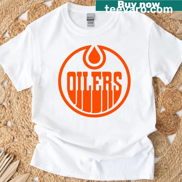 Oilers-city themed graphic T-shirt