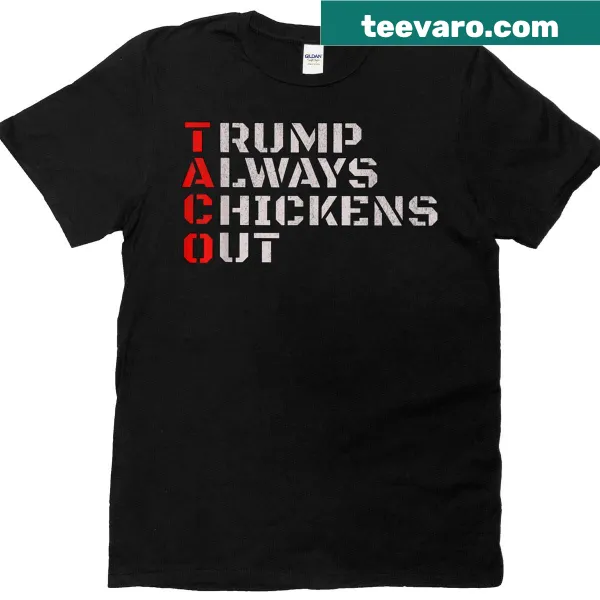 Funny taco humor tee with Trump-themed design