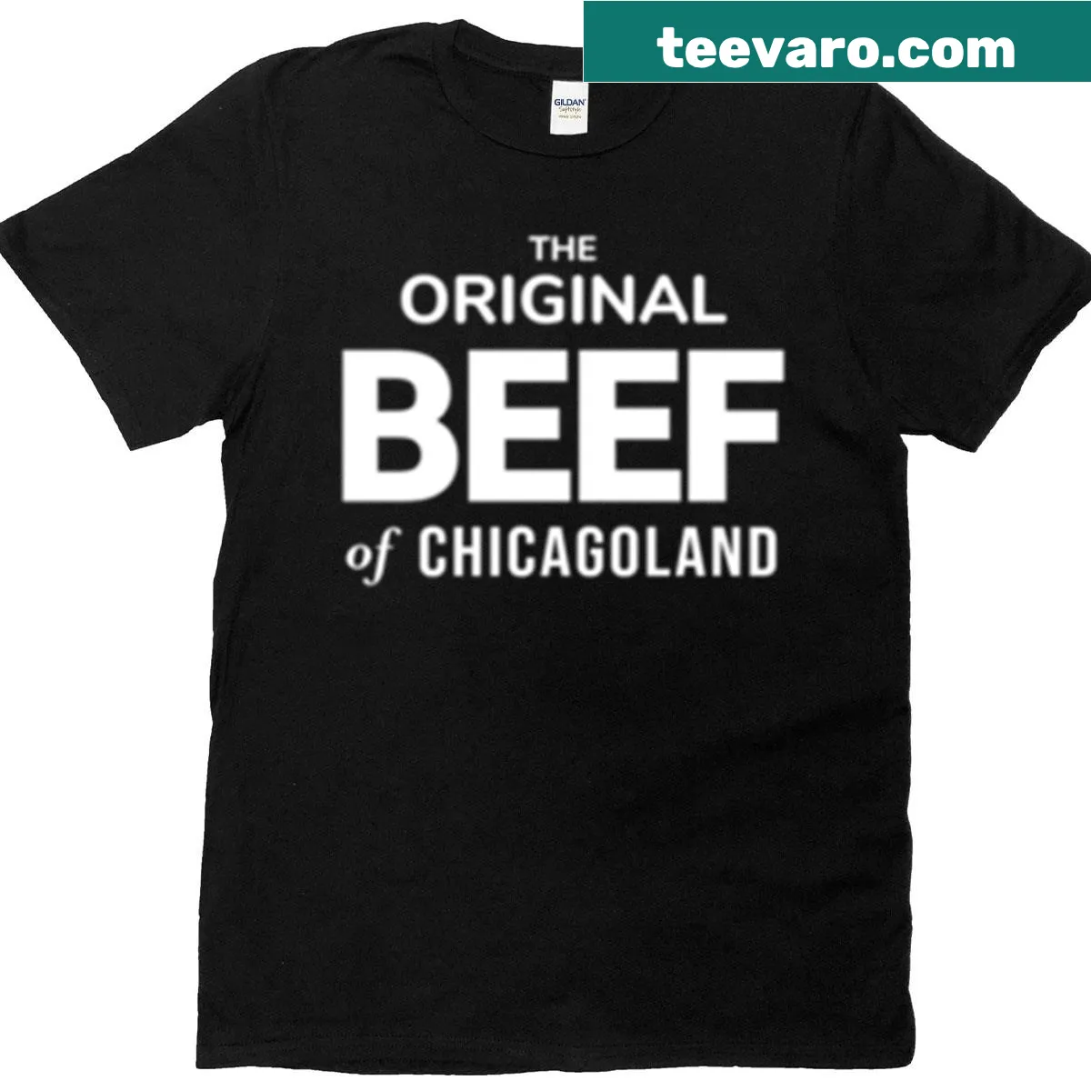 Vintage t-shirt celebrating Chicagoland's original beef sandwiches — on a men's t-shirt