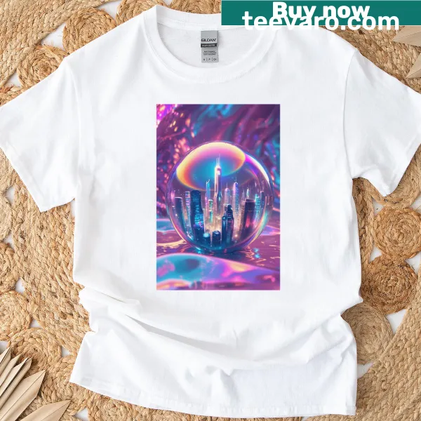 Inspirational T-shirt with 'Welcome to the Future' text