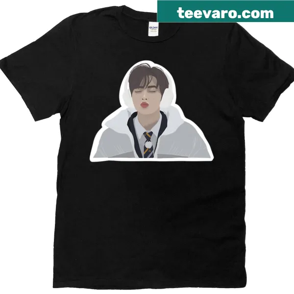 Graphic t-shirt celebrating Zb1's Zhang Hao