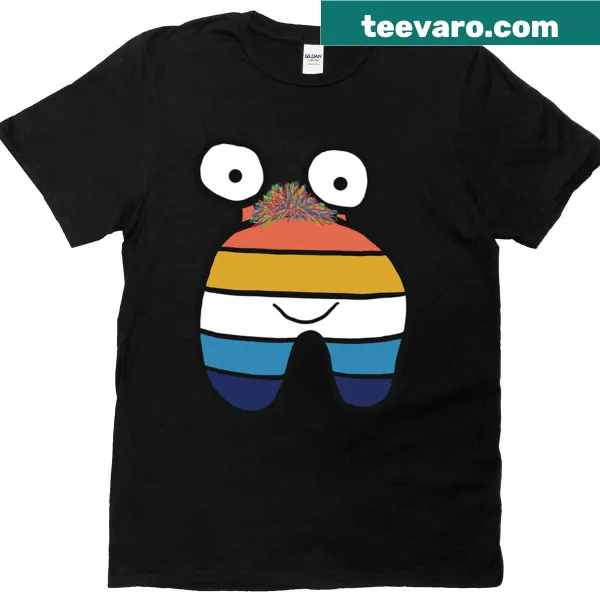 Whimsical T-shirt featuring an alien graphic symbolizing aroace pride