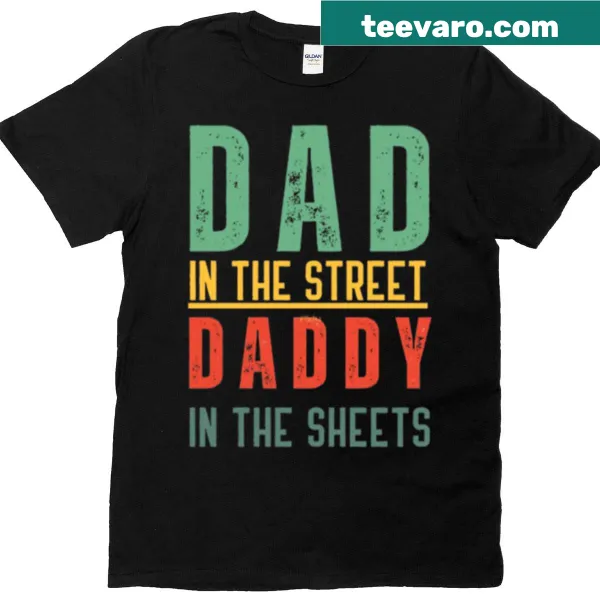 Funny saying about being a dad on a t-shirt.