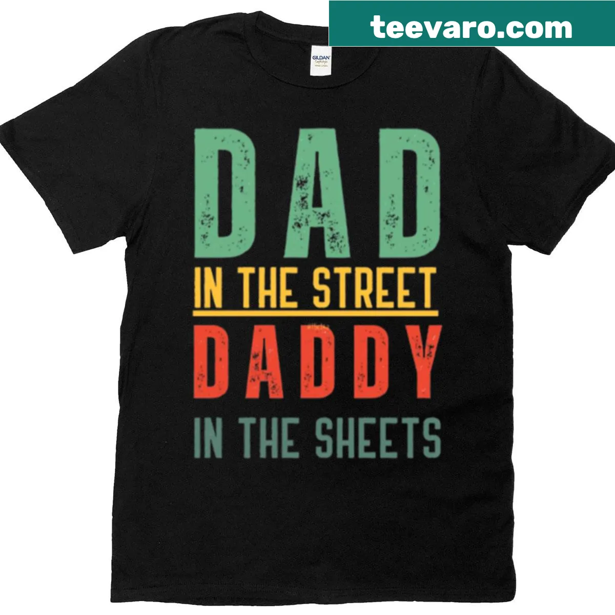 Funny saying about being a dad on a t-shirt. — on a men's t-shirt
