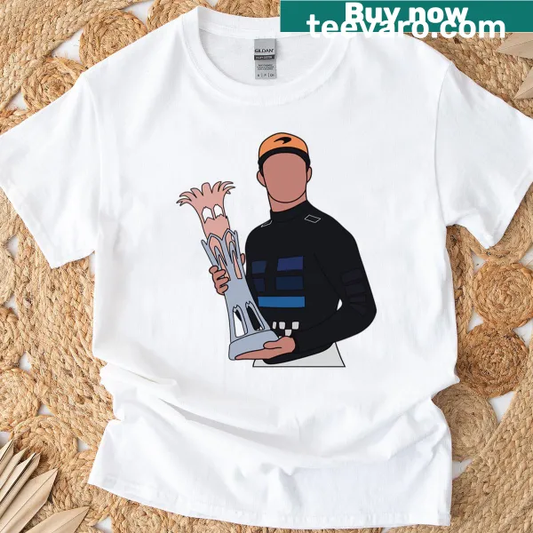 Jeddah Grand Prix 2025 win t-shirt with Oscar logo