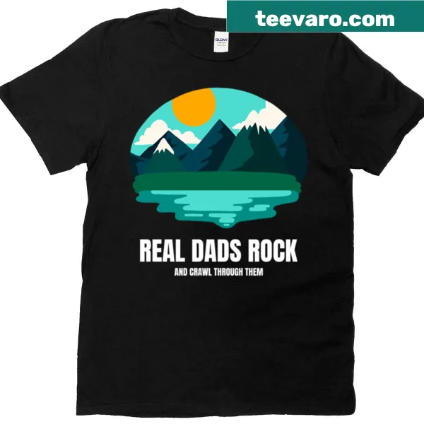 Funny typography T-shirt for dads featuring adventurous saying