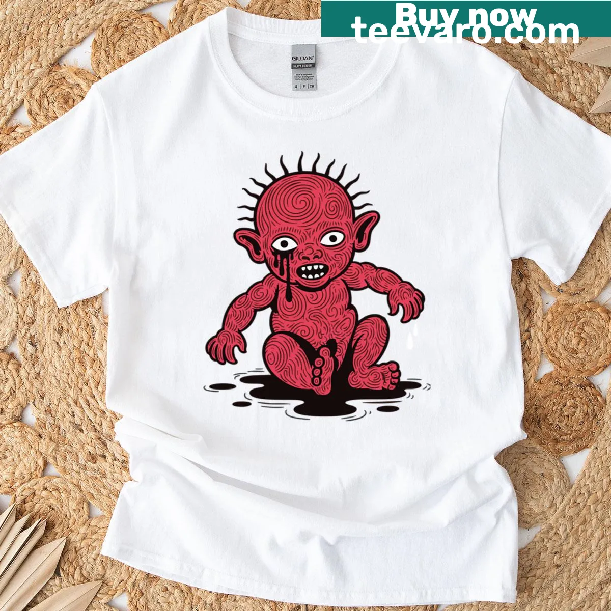 Artistic graphic design by Italianfrek on a T-shirt — on a men's t-shirt