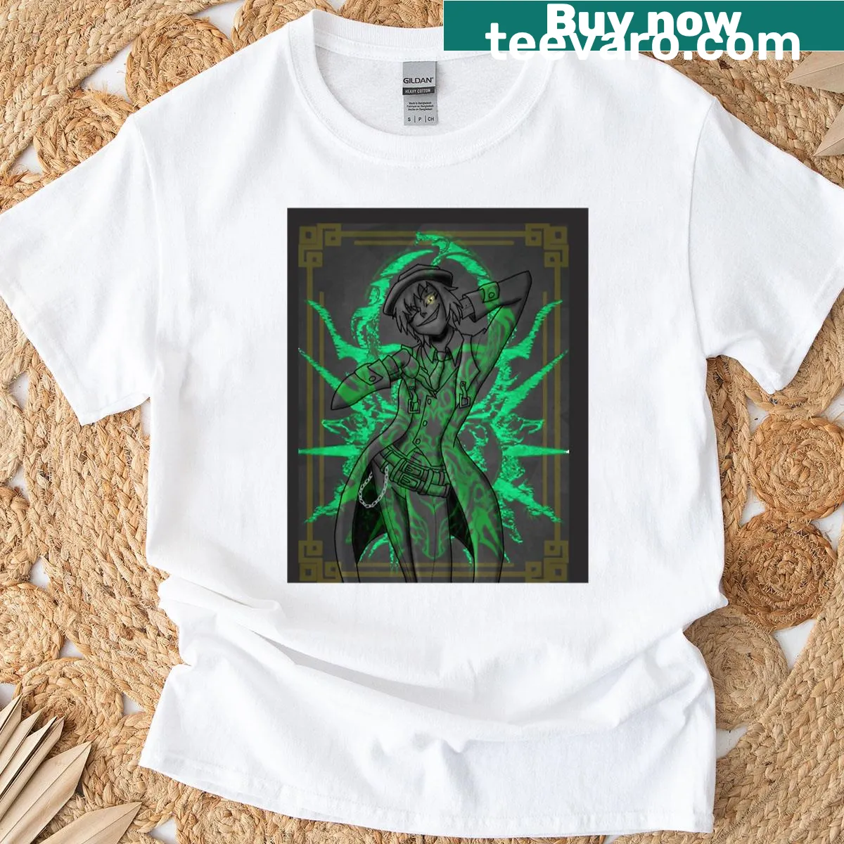 Alt art graphic t-shirt featuring a snake design for Year of the Snake — on a men's t-shirt
