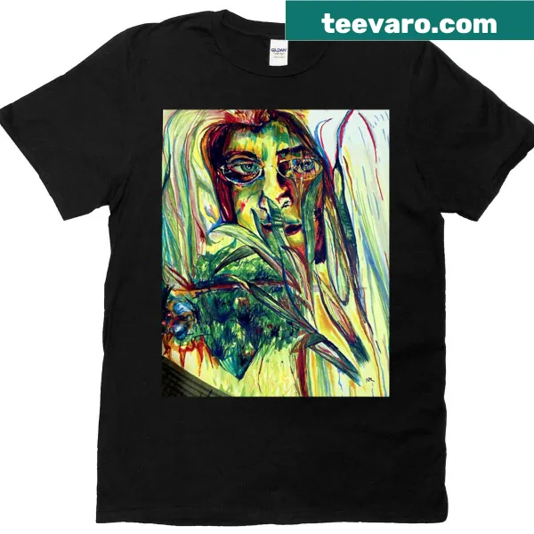 Inspirational text design on t-shirt about nature and thoughts