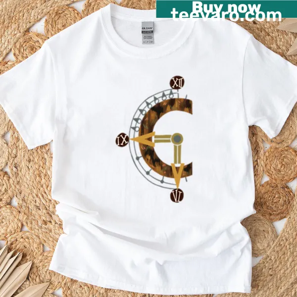 Chrono Trigger logo featured on a gaming-themed t-shirt
