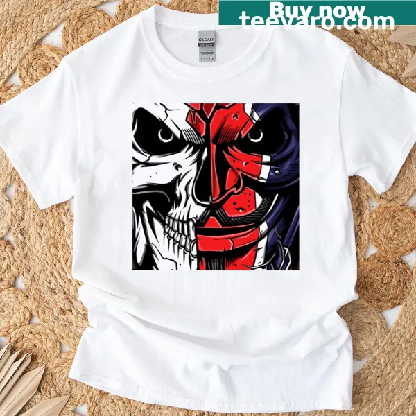 Inspirational typography t-shirt with the phrase 'Ne Plie Jamais'