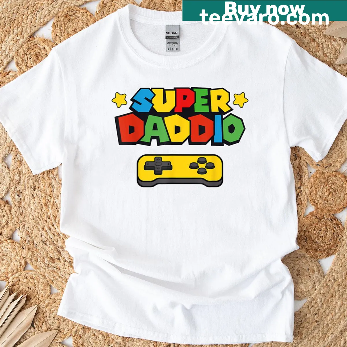 Father's Day t-shirt with heartfelt dad message — on a men's t-shirt