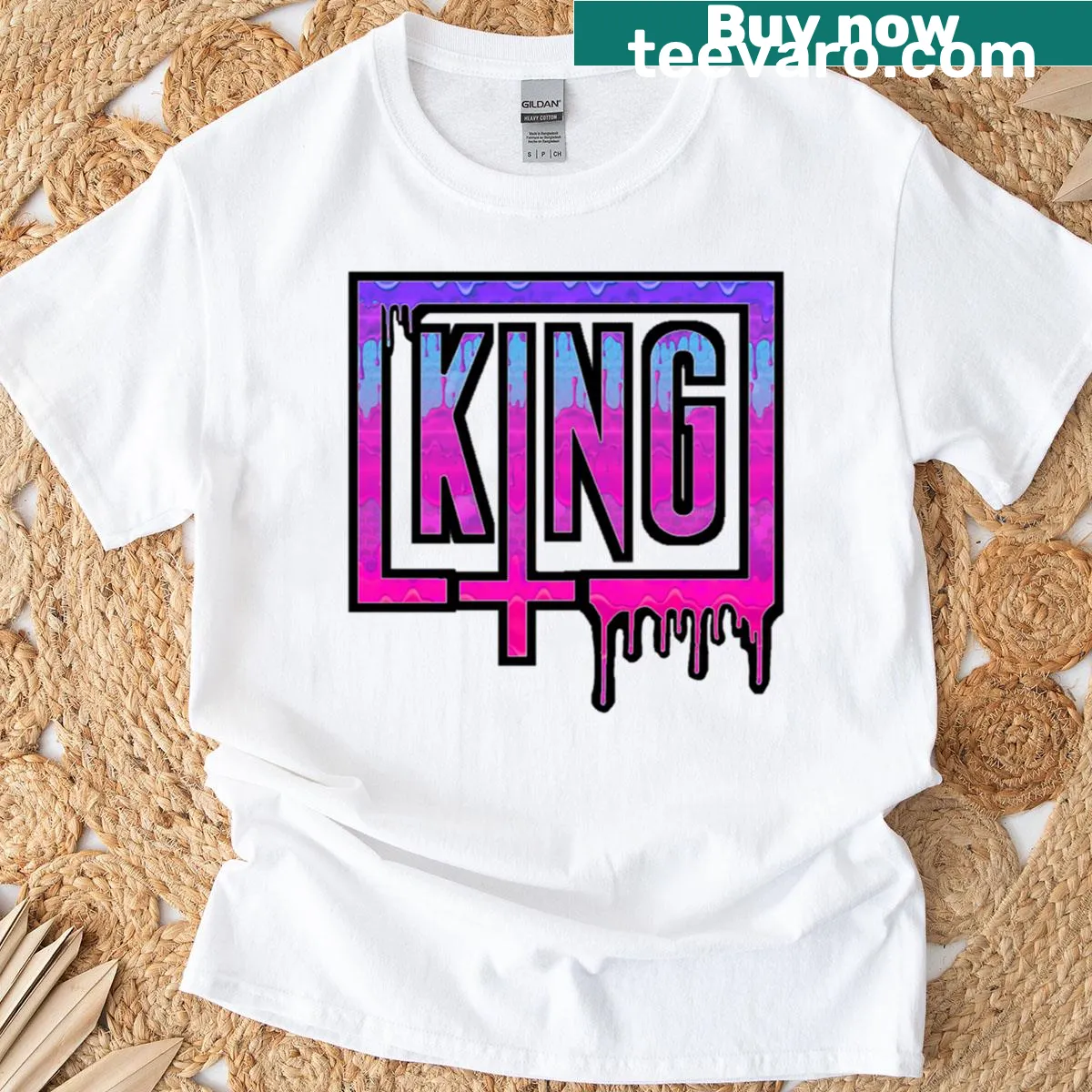 Festival T-shirt featuring fanmade art inspired by Sullivan King — on a men's t-shirt
