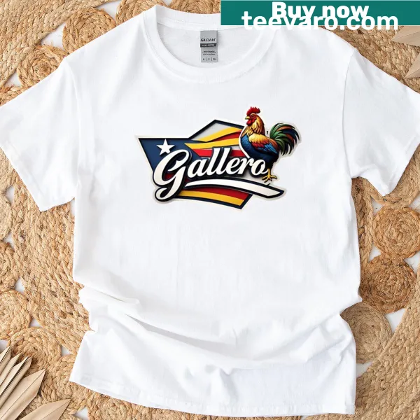 Bold typography graphic with the word 'Gallero'