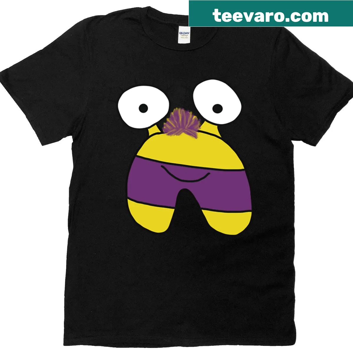 Oversized t-shirt with intersex DNA alien graphic design. — on a men's t-shirt