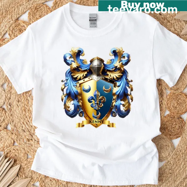 Oversized T-shirt with the Kenny family crest design