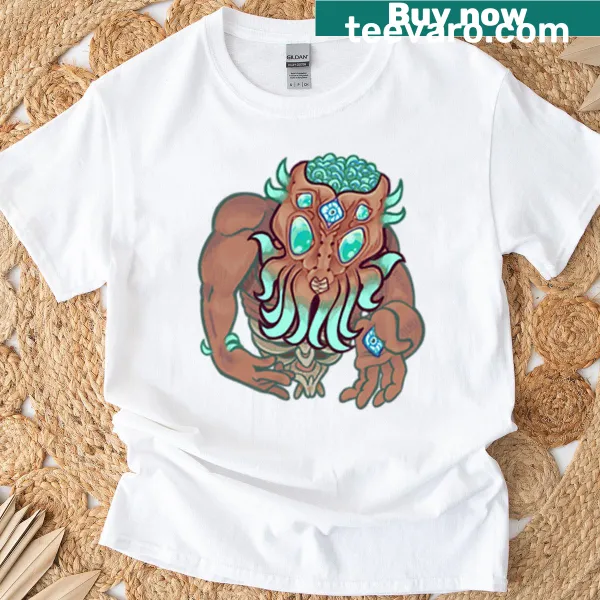 Whimsical Moon Lord t-shirt featuring a celestial illustration