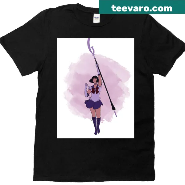 Mysterious T-shirt featuring Sailor Saturn graphic