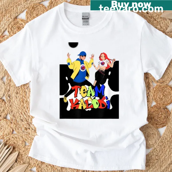 Whimsical design for a novelty T-shirt celebrating teamwork and camaraderie.