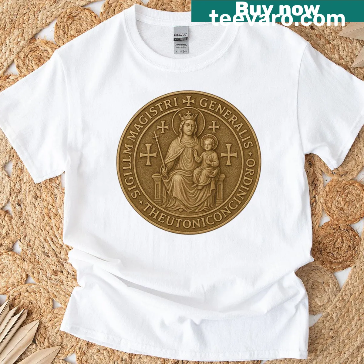 Funny T-shirt with playful illustrations of presidents for Independence Day. — on a men's t-shirt